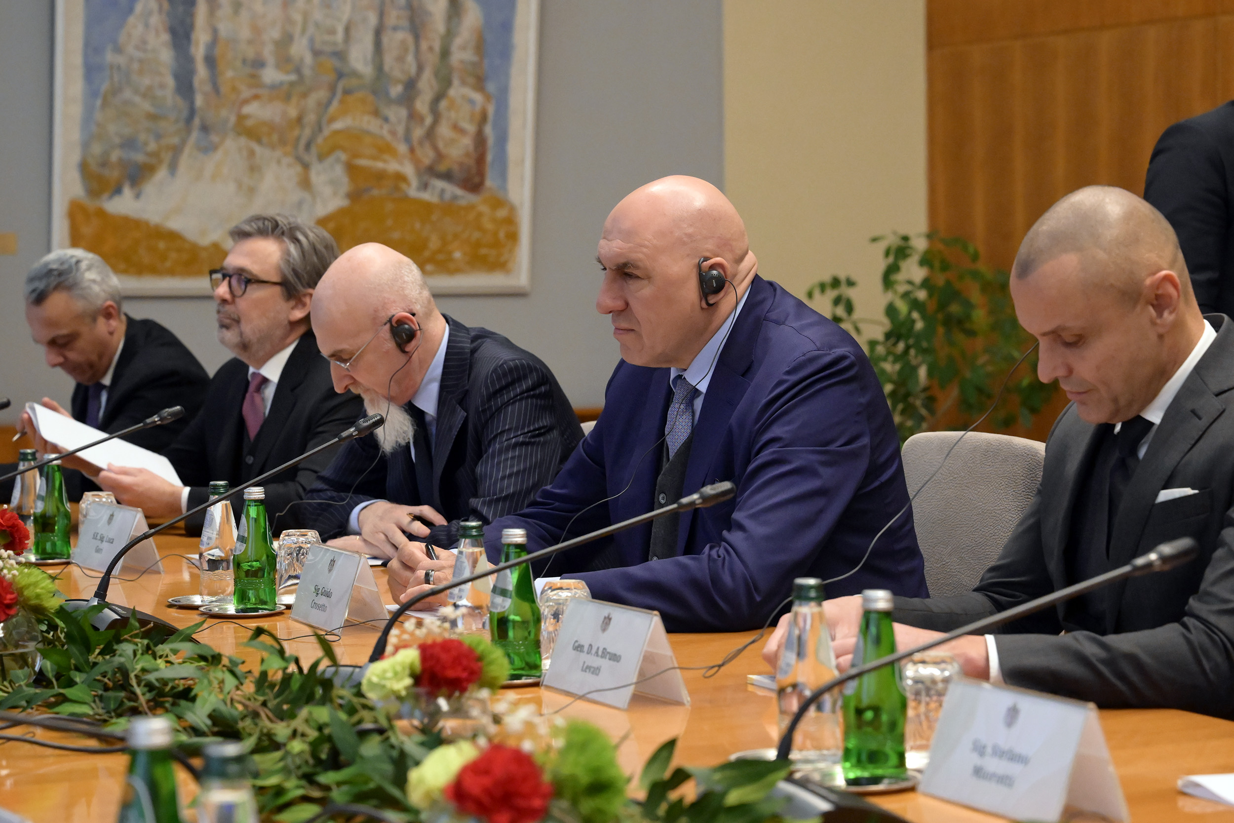 Guido Crosetto at a public event